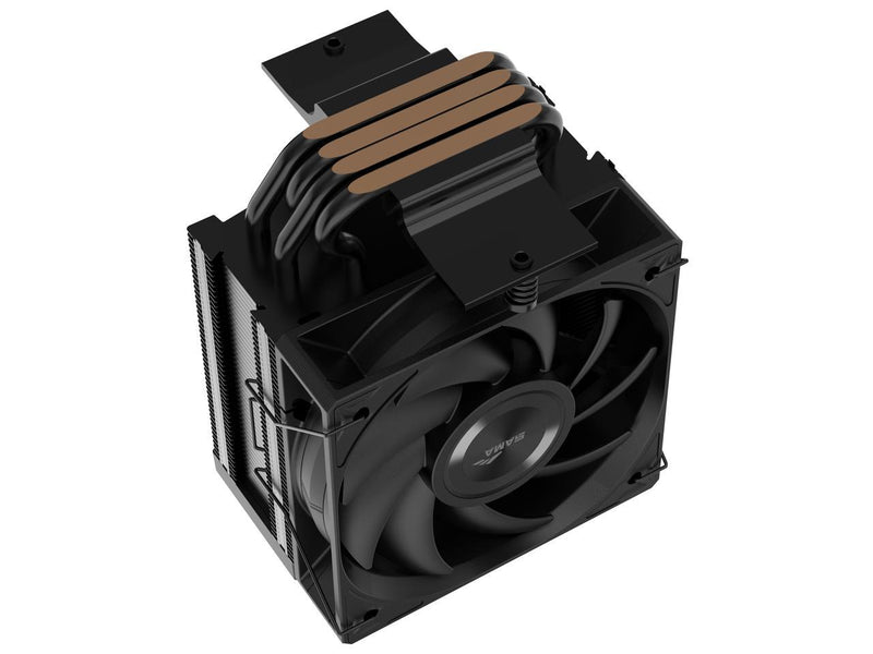 SAMA X40 Single-Tower CPU Air Cooler, 4 Copper Heat Pipes, 100mm PWM Fans, for