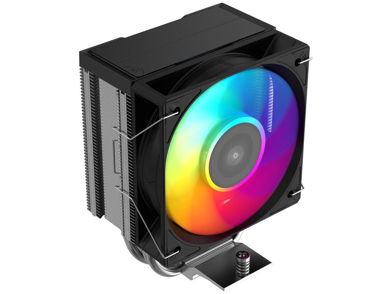 SAMA X30L Single-Tower CPU Air Cooler, 3 Copper Heat Pipes, 100mm ARGB Light