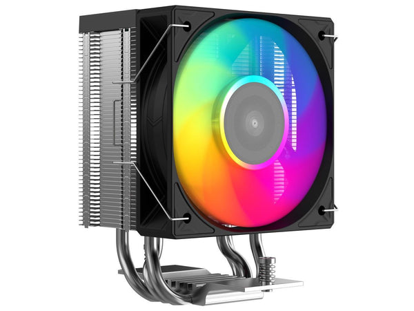 SAMA X30L Single-Tower CPU Air Cooler, 3 Copper Heat Pipes, 100mm ARGB Light
