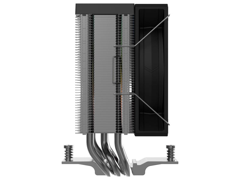 SAMA X30L Single-Tower CPU Air Cooler, 3 Copper Heat Pipes, 100mm ARGB Light