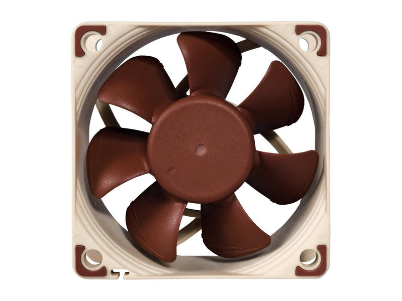 Noctua NF-A6x25 FLX, Premium Quiet Fan, 3-Pin (60mm, Brown)