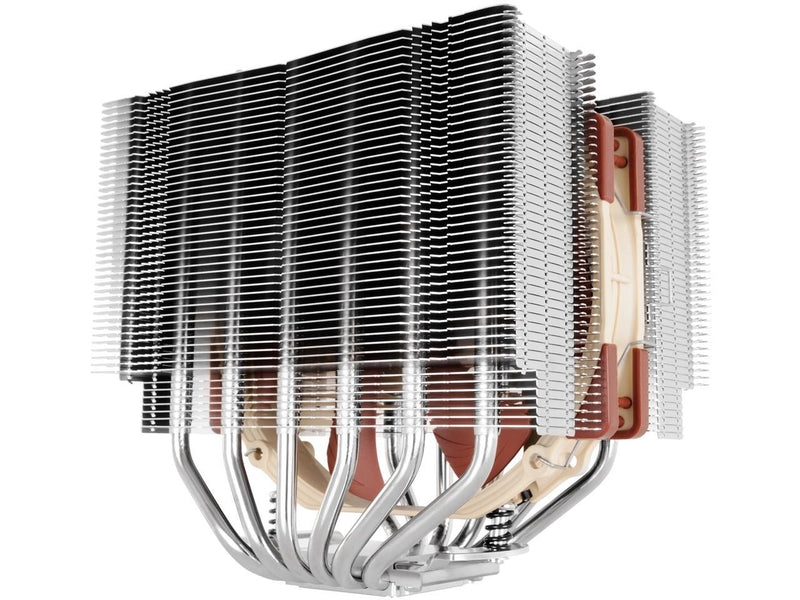 Noctua NH-D15S, Premium Dual-Tower CPU Cooler with NF-A15 PWM 140mm Fan (Brown)