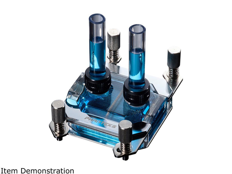 Phanteks CPU Water Block for RGB LED Copper Base Nickel-Plated Acrylic