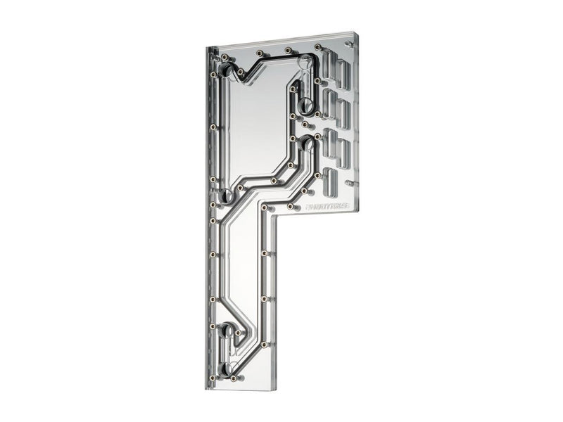 Phanteks D140 Distribution plate. Mirror Acrylic backplate, Digital-RGB LED