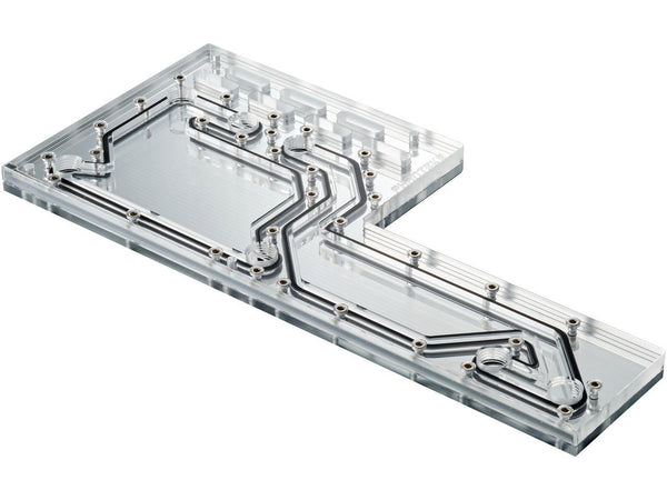 Phanteks D140 Distribution plate. Mirror Acrylic backplate, Digital-RGB LED