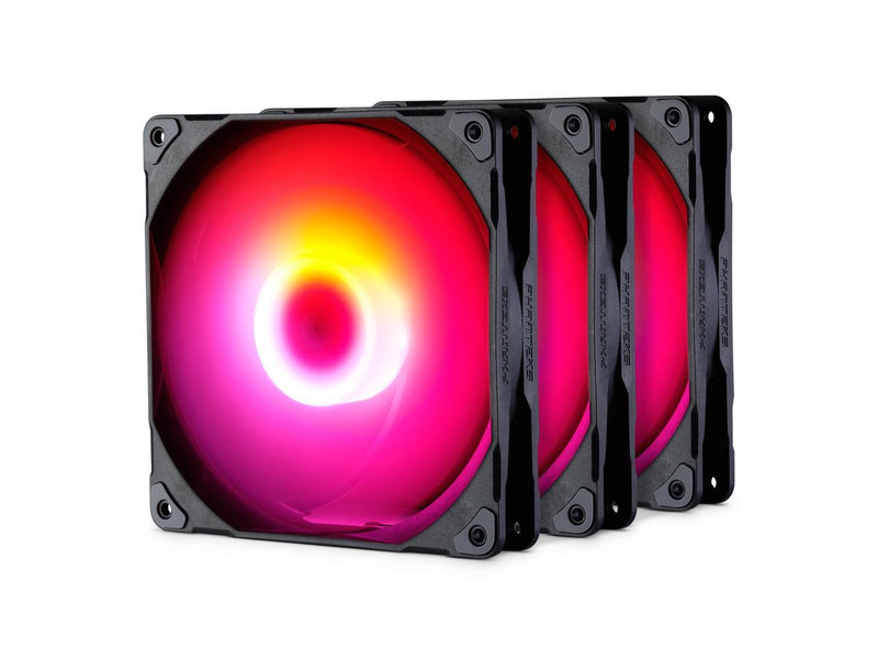 Phanteks M25-140 D-RGB fan, High-Airflow radiator performance, PWM control up to