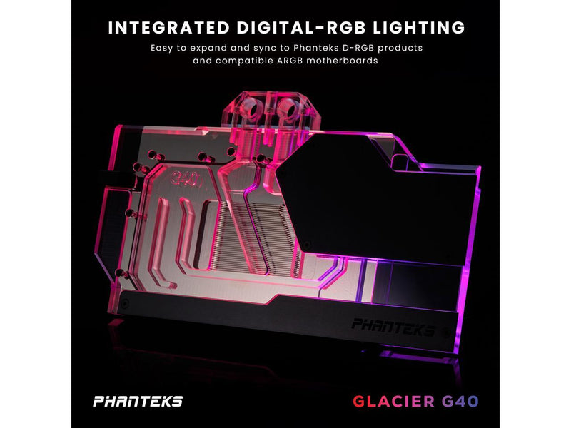 Phanteks Glacier G4090 MSI Water Block Bundle Glacier G4090 MSI Water Block
