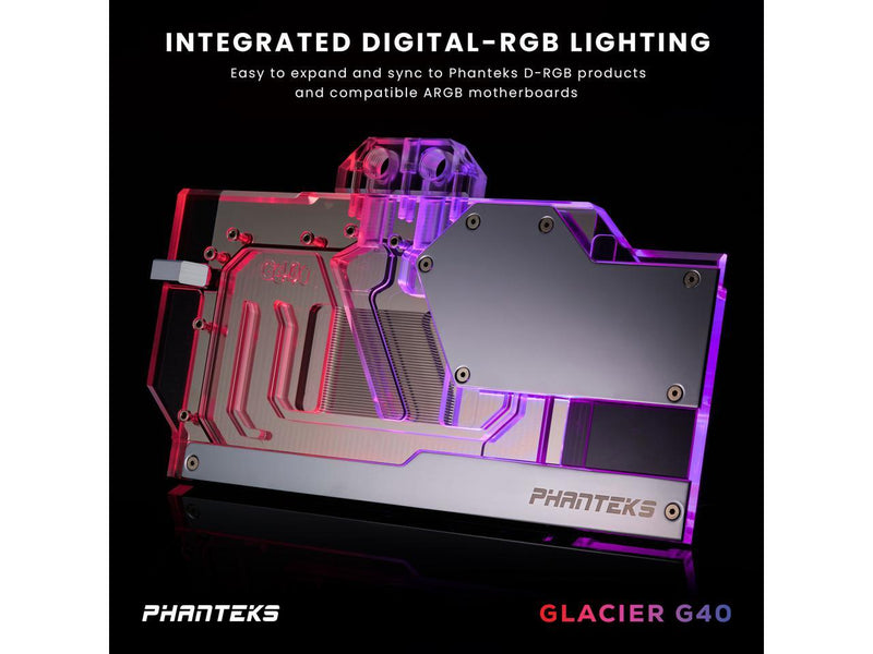 Phanteks Glacier G4090 MSI Water Block Bundle Glacier G4090 MSI Water Block