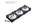 Phanteks D30-120 D30-120, Black, 3 Pack 120 mm DRGB LED (573) Case Fans