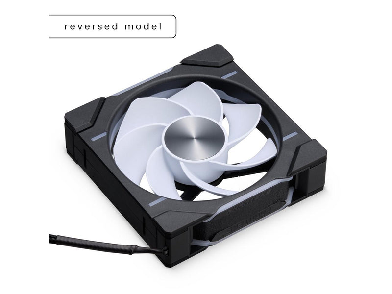 Phanteks D30-120 DRGB PWM Fan, Reverse Airflow Model, Premium D-RGB Performance