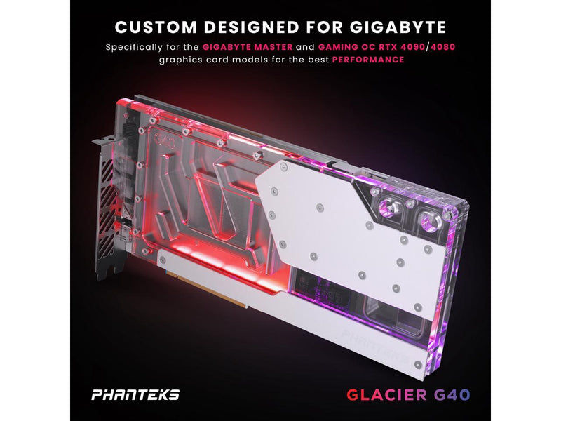 Phanteks Glacier G4090 GIGABYTE for GIGABYTE AORUS MASTER/ GAMING RTX 4090,