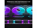 Phanteks D30-140 DRGB PWM FAN 3Pack, Premium D-RGB Performance Fans, ARGB/DRGB