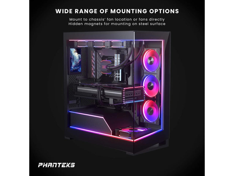 Phanteks 5.5" Hi-Res Universal LCD Display, Magnetic Mounting, 60hz refresh