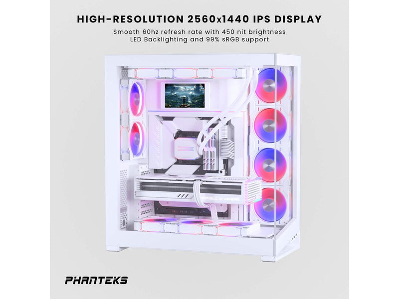 Phanteks 5.5" Hi-Res Universal LCD Display, Magnetic Mounting, 60hz refresh