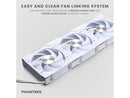 Phanteks Glacier One 360D30 X2 AIO Liquid CPU Cooler, Evolv X2-Design Cap