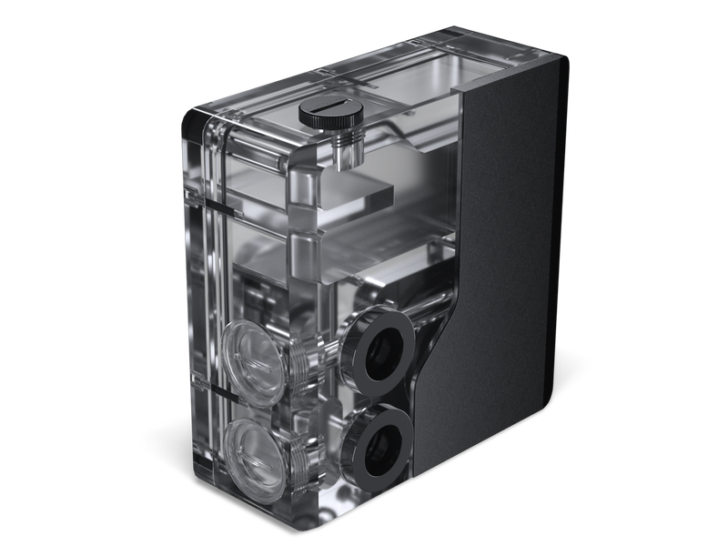 Phanteks Glacier EZ-Fit 120RES-DDC Body, Compact Reservoir for DDC Pump,