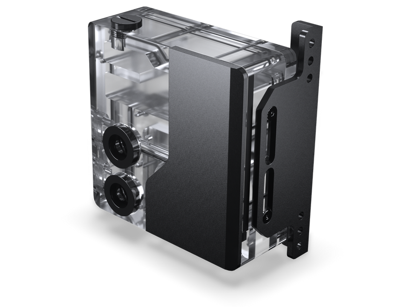 Phanteks Glacier EZ-Fit 120RES-DDC Body, Compact Reservoir for DDC Pump,