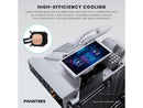 Phanteks Glacier One 360M25-LCD AIO Liquid CPU Cooler, 6" IPS LCD HD Display,