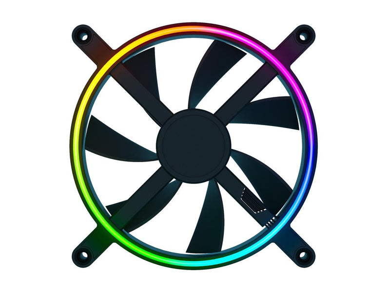 Razer Kunai Hydraulic 140MM aRGB PC Fan: Quiet, Powerful aRGB Fan - PWM