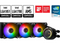 MSI MAG CoreLiquid E360 Black - AIO ARGB CPU Liquid Cooler - Rotating Cap Design
