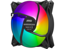 MSI MPG F120 ARGB-2B 120mm PWM Addressable RGB LED Case Fan Black -