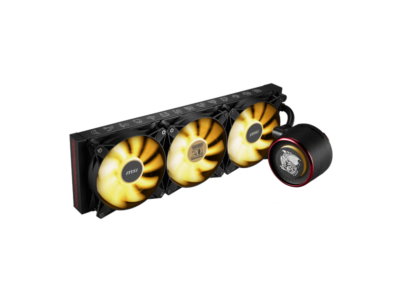 MSI MAG CORELIQUID E360 MONSTER HUNTER EDITION Liquid CPU Cooler, 360mm