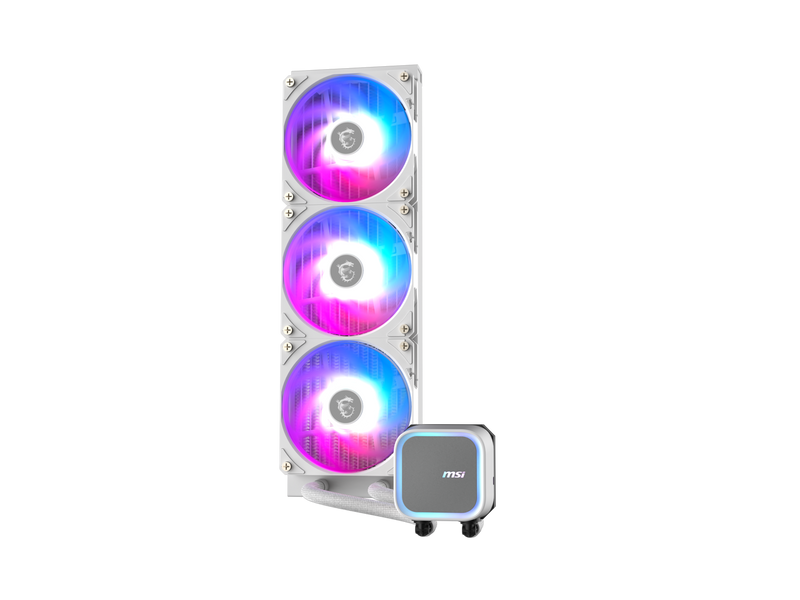 MSI MAG Coreliquid A13 360 White - AIO ARGB Liquid Cooling - 360mm Radiator -