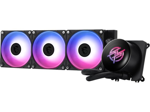 MSI MPG CORELIQUID P13 360 Black - AIO ARGB CPU Liquid Cooler - 360mm Radiator -