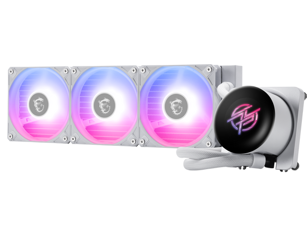 MSI MPG CORELIQUID P13 360 White - AIO ARGB CPU Liquid Cooler - 360mm Radiator -