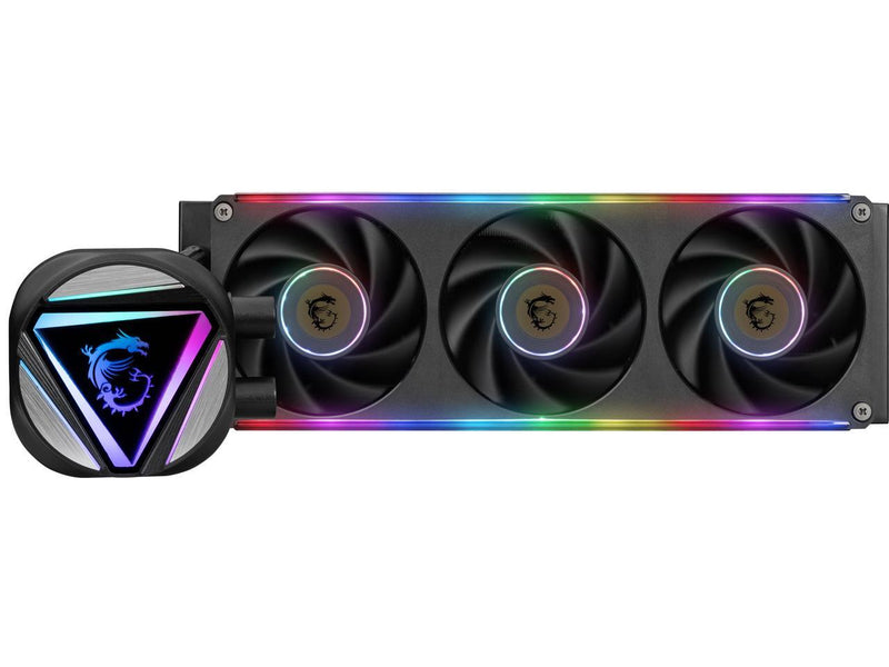 MAG CORELIQUID C360 V2, USA,CA, 3x R series ARGB Fan (All-in-one), ARGB Block,