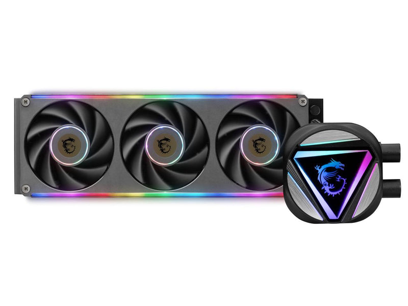 MAG CORELIQUID C360 V2, USA,CA, 3x R series ARGB Fan (All-in-one), ARGB Block,