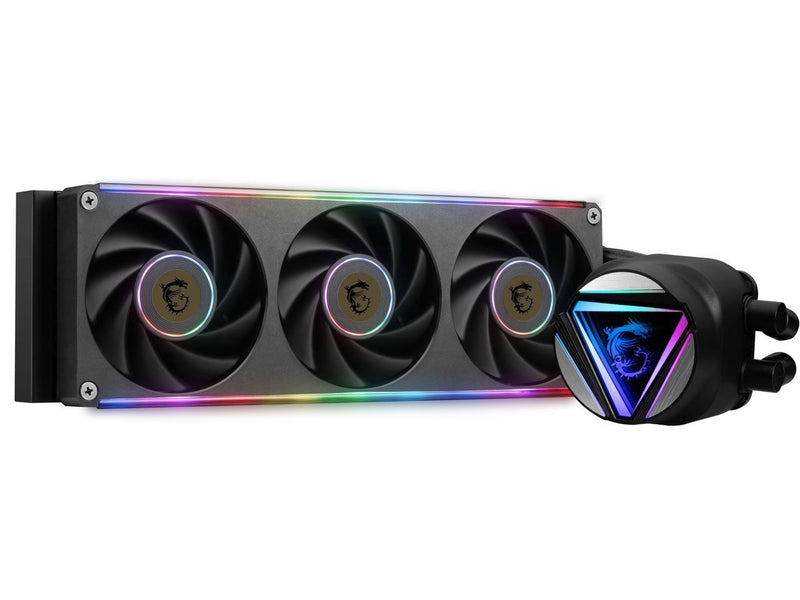 MAG CORELIQUID C360 V2, USA,CA, 3x R series ARGB Fan (All-in-one), ARGB Block,