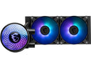 MSI MAG Coreliquid A12 240 - AIO ARGB CPU Liquid Cooler - 240mm Radiator - LGA