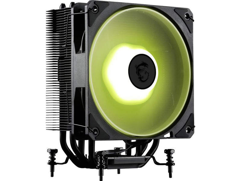 MSI MAG COREFROZR AA13 Air CPU Cooler, Single 120mm PWN Fans, ARGB lighting