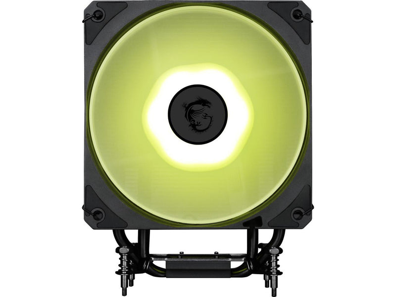 MSI MAG COREFROZR AA13 Air CPU Cooler, Single 120mm PWN Fans, ARGB lighting