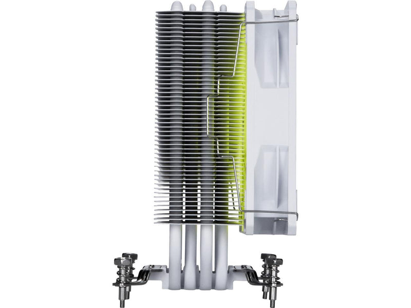 MSI MAG COREFROZR AA13 White Air CPU Cooler, Single 120mm PWN Fans, ARGB