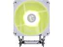 MSI MAG COREFROZR AA13 White Air CPU Cooler, Single 120mm PWN Fans, ARGB