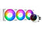 DeepCool CASTLE 360EX A-RGB WH AIO Liquid CPU Cooler with Anti-Leak Technology,