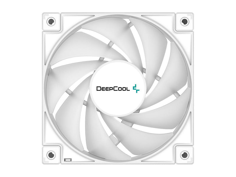 DeepCool FC120 WHITE-3IN1 Performance 120mm ARGB LED PWM Fan, Daisy-Chain