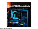 DeepCool LS520 High-Performance Liquid CPU Cooler, 240mm Radiator, 120mm A-RGB