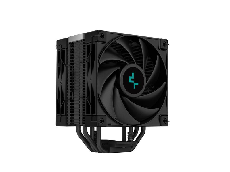 DeepCool AK400 ZERO DARK PLUS Performance CPU Cooler, 4 Copper Heat Pipes, 120mm
