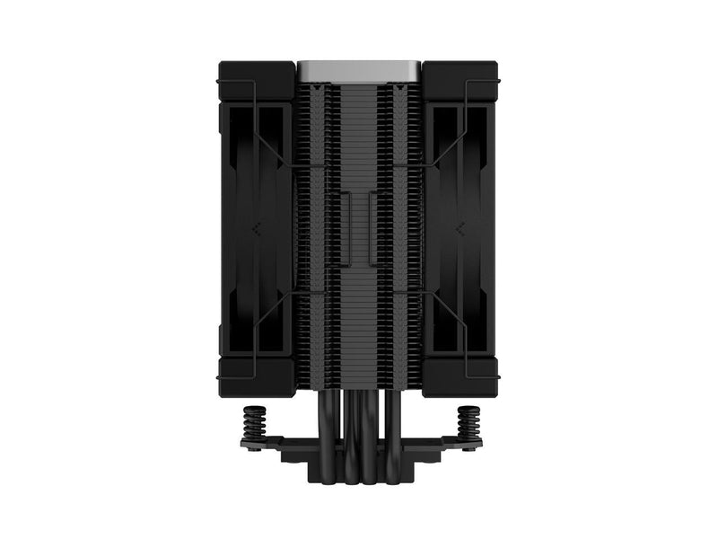 DeepCool AK400 ZERO DARK PLUS Performance CPU Cooler, 4 Copper Heat Pipes, 120mm