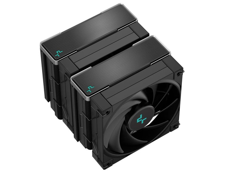DeepCool AK620 Zero Dark High-Performance CPU Cooler, Dual-Tower Design, 2x
