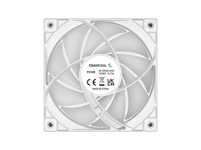 Deepcool FC120-3 in 1 WHITE-3 IN 1 Performance 120 mm Addressable RGB LED Case