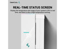 DeepCool AK400 DIGITAL WH Air Cooler, Single Tower, Real-Time CPU Status Screen,