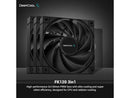 DeepCool FK120 High Performance Cooling Fan, 4-Pin PWM, Fluid Dynamic Bearing,