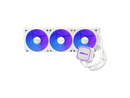 ASRock AIO PRO White 360 ARGB 27mm radiator, ARGB waterblock, ARGB Hub-lighting