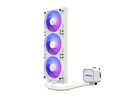 ASRock AIO PRO White 360 ARGB 27mm radiator, ARGB waterblock, ARGB Hub-lighting