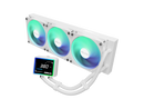 ASRock AIO Challenger White 360 Digital 27mm radiator, 3" Digital Display w/