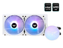 TEAMGROUP T-Force Siren GD240E AIO ARGB CPU Liquid Cooler Compatible with AMD
